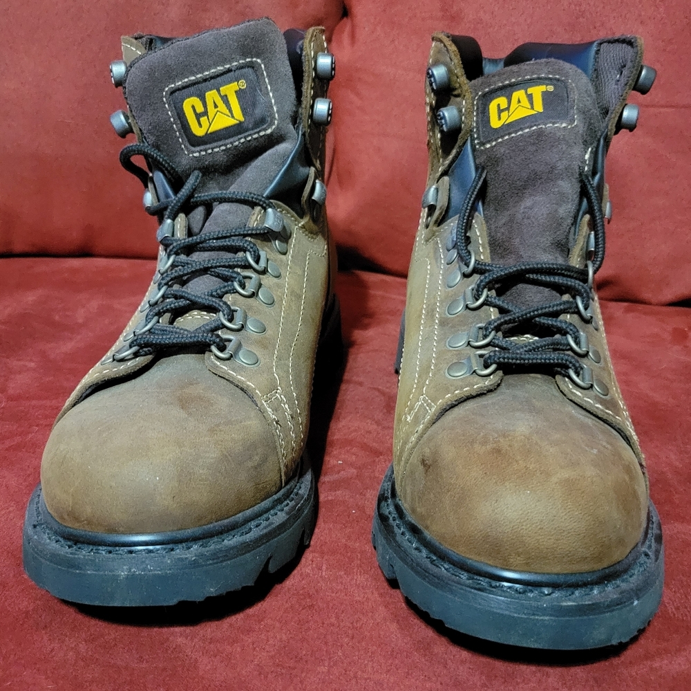 Caterpillar Leather Work Boots